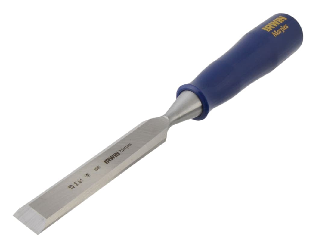 IRWIN® Marples® M444 Bevel Edge Chisel Blue Chip Handle 19mm (3/4in) TM444/-3/4