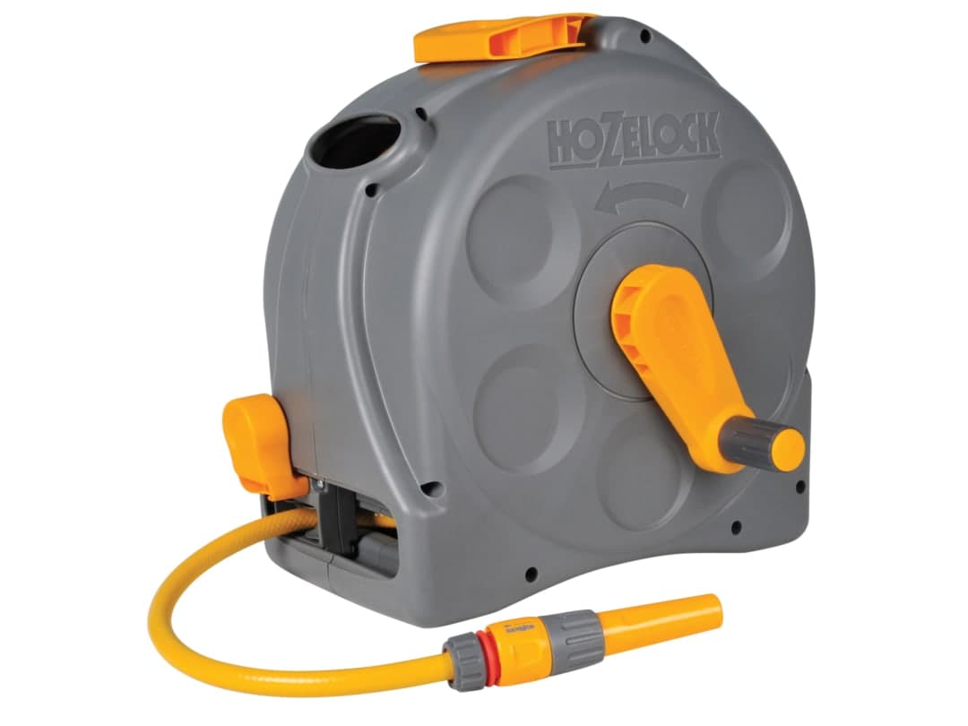 Hozelock 2in1 Complete Enclosed Reel + Hose 25m 2415 100-000-918