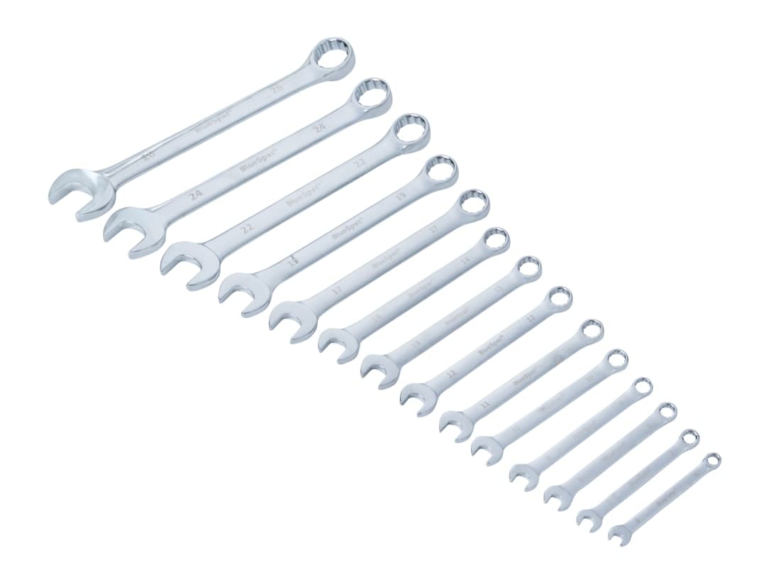 BlueSpot Tools Combination Spanner Set, 14 Piece 04125