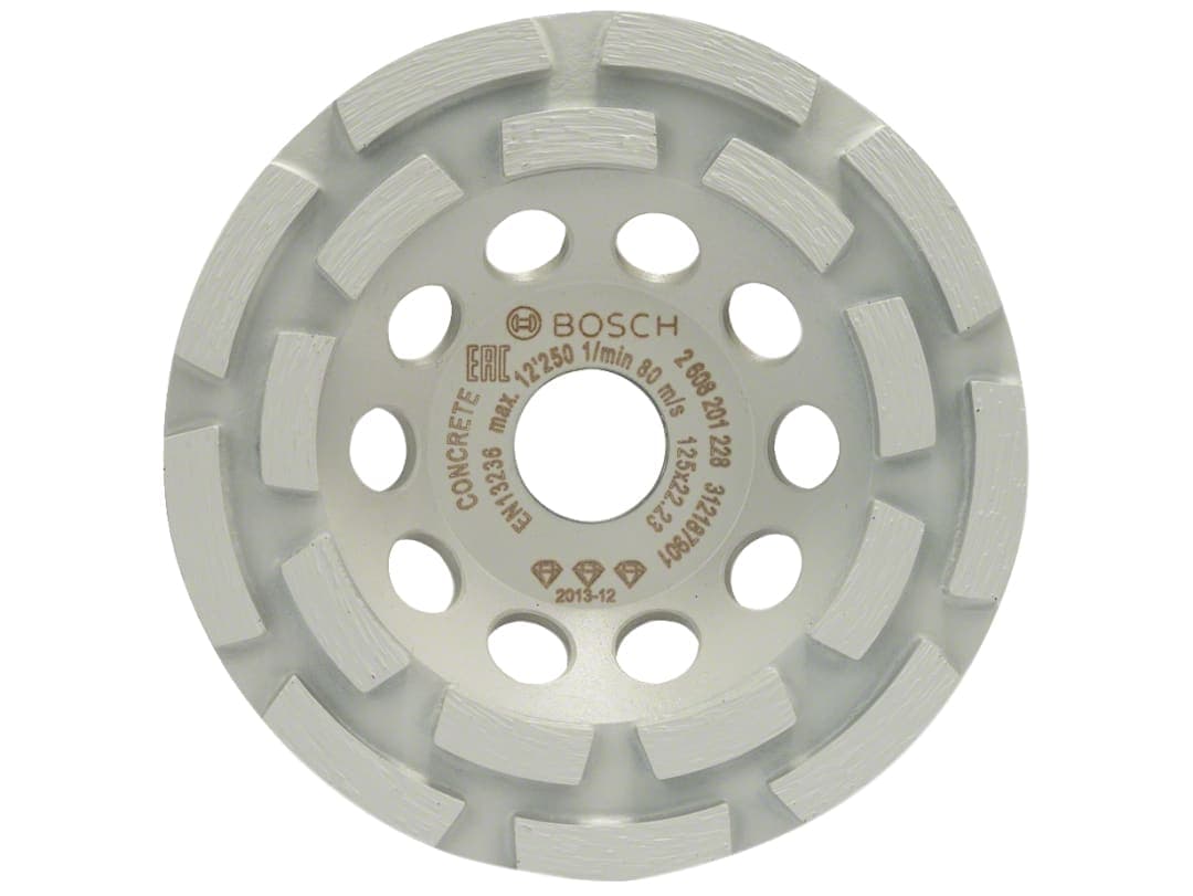 Bosch Powertool Accessories Best for Concrete Diamond Grinding Head 125mm 2608201228