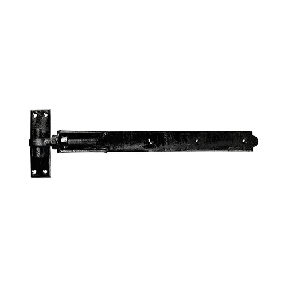 Timco ABH350B Pair Of Adjustable Band & Hook On Plates - Black 350Mm