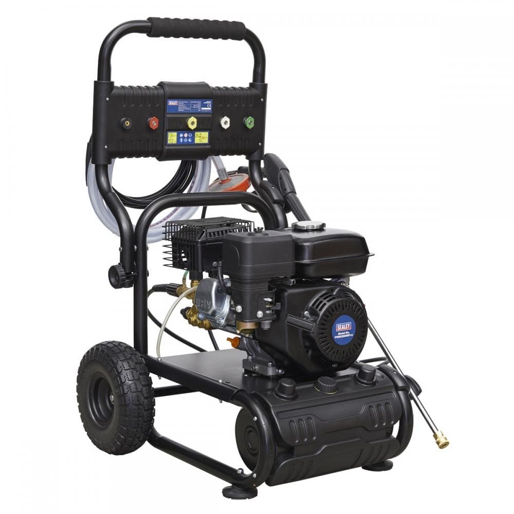 Sealey PWM2500SP Pressure Washer 220Bar 540L/Hr Self-Priming 6.5Hp Petrol