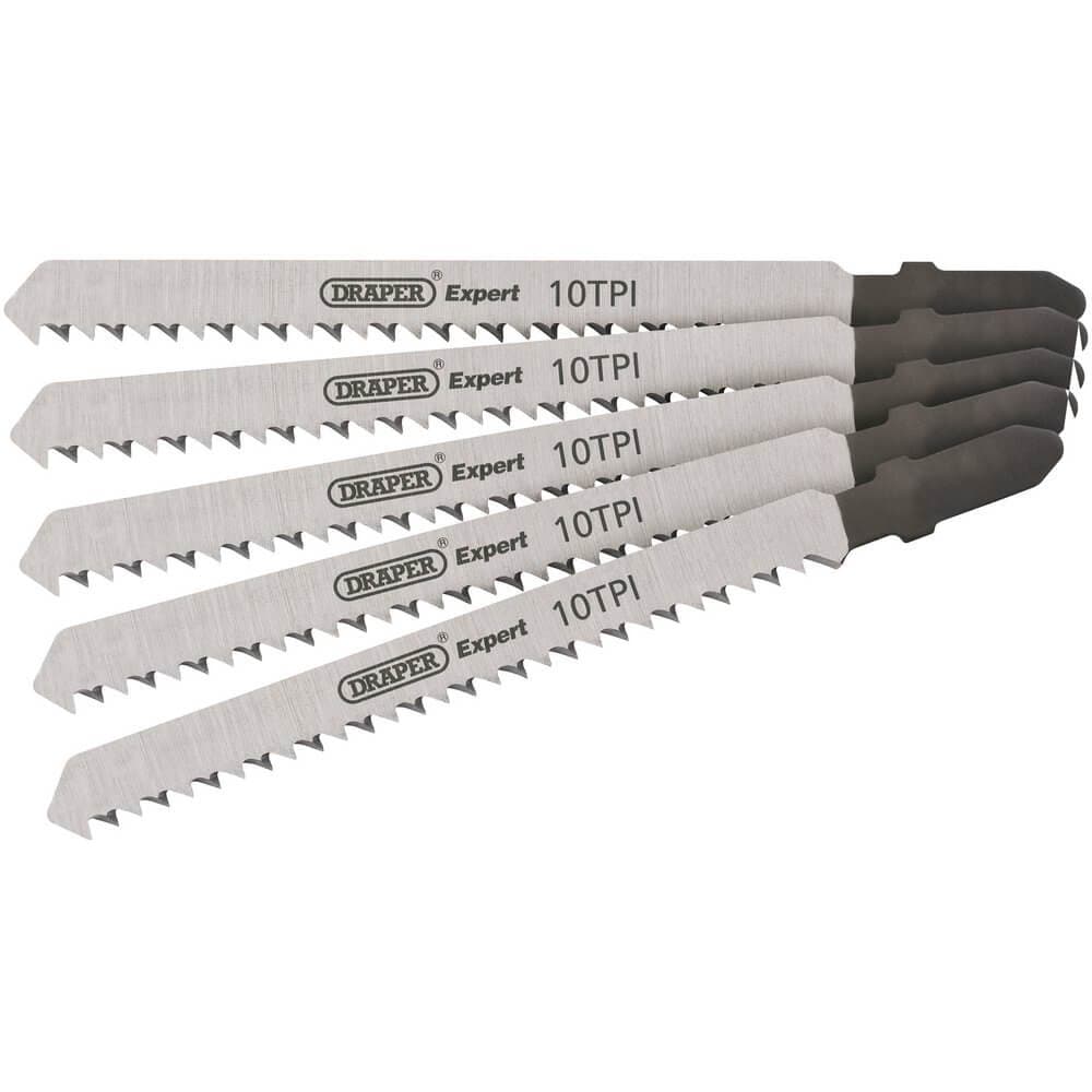 Draper Expert 81716 Dt101B Jigsaw Blade Set 100Mm (5 Piece) per set