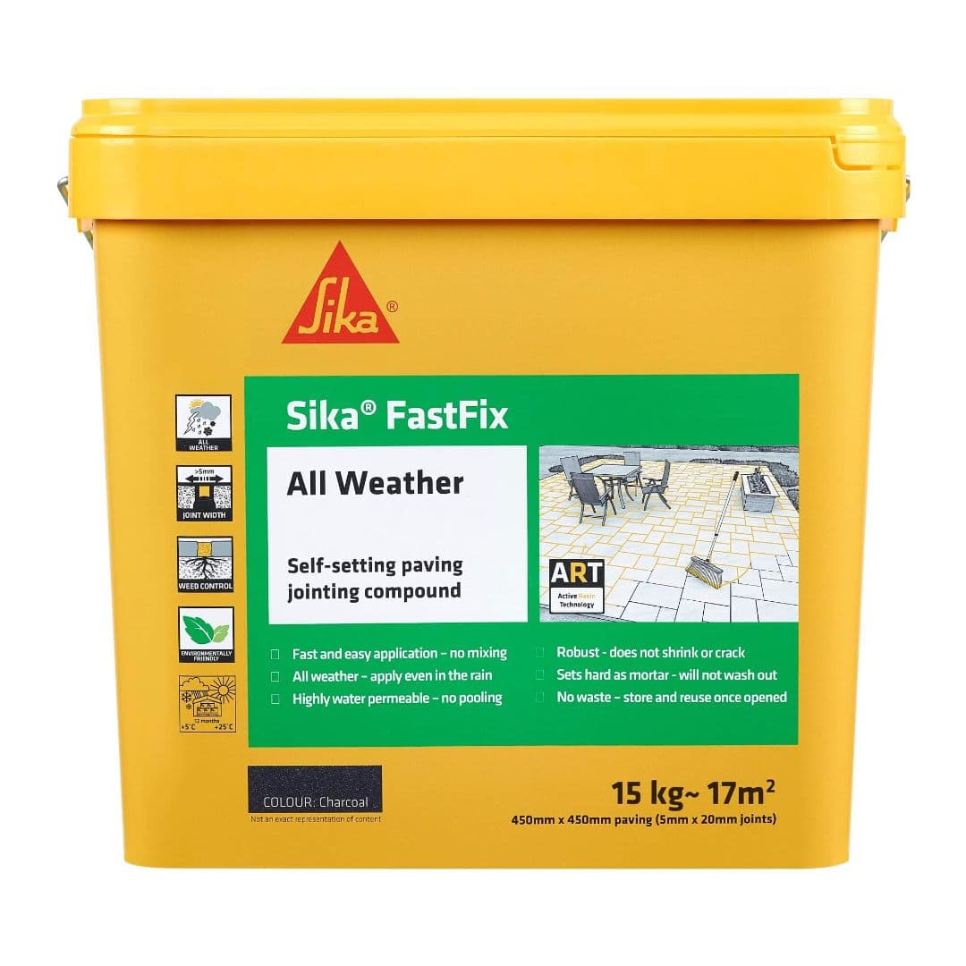 Sika Fastfix All Weather Charcoal 15Kg
