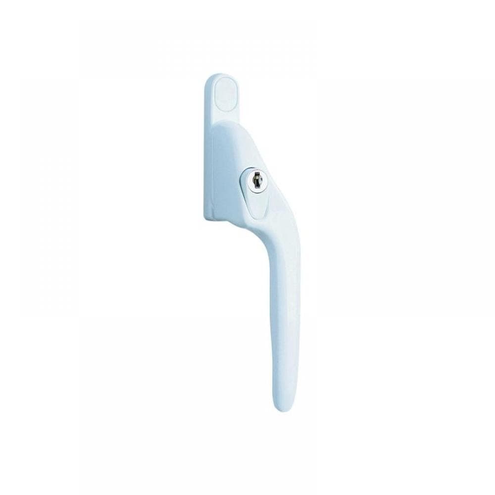 Yale Locks P-YWHLCK40R-WH White Offset Locking Pvcu Window Handle Right