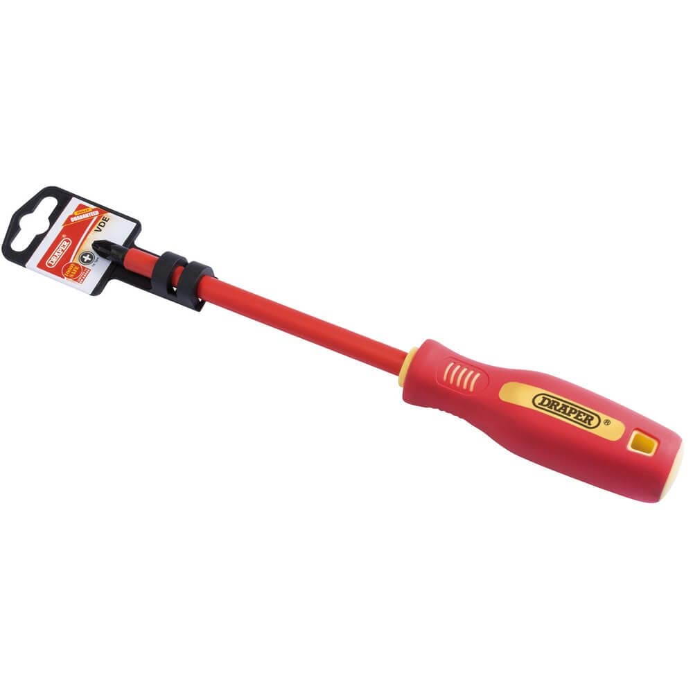 Draper 46535 Fully Insulated Soft Grip Pz Type Screwdriver No.3 X 250Mm each