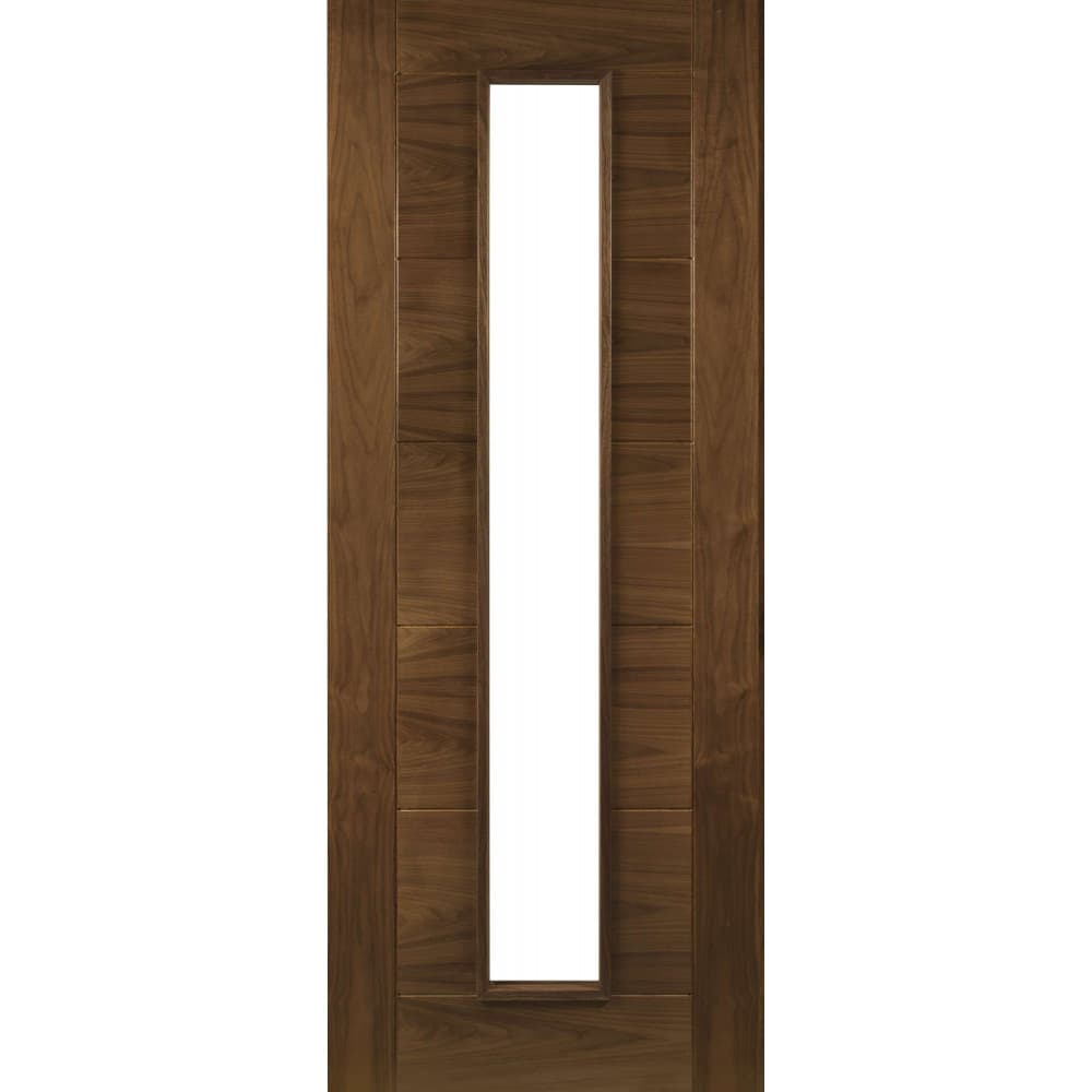 Deanta Seville Prefinished Walnut Glazed 1 Lite 1981mm x 762mm x 35mm