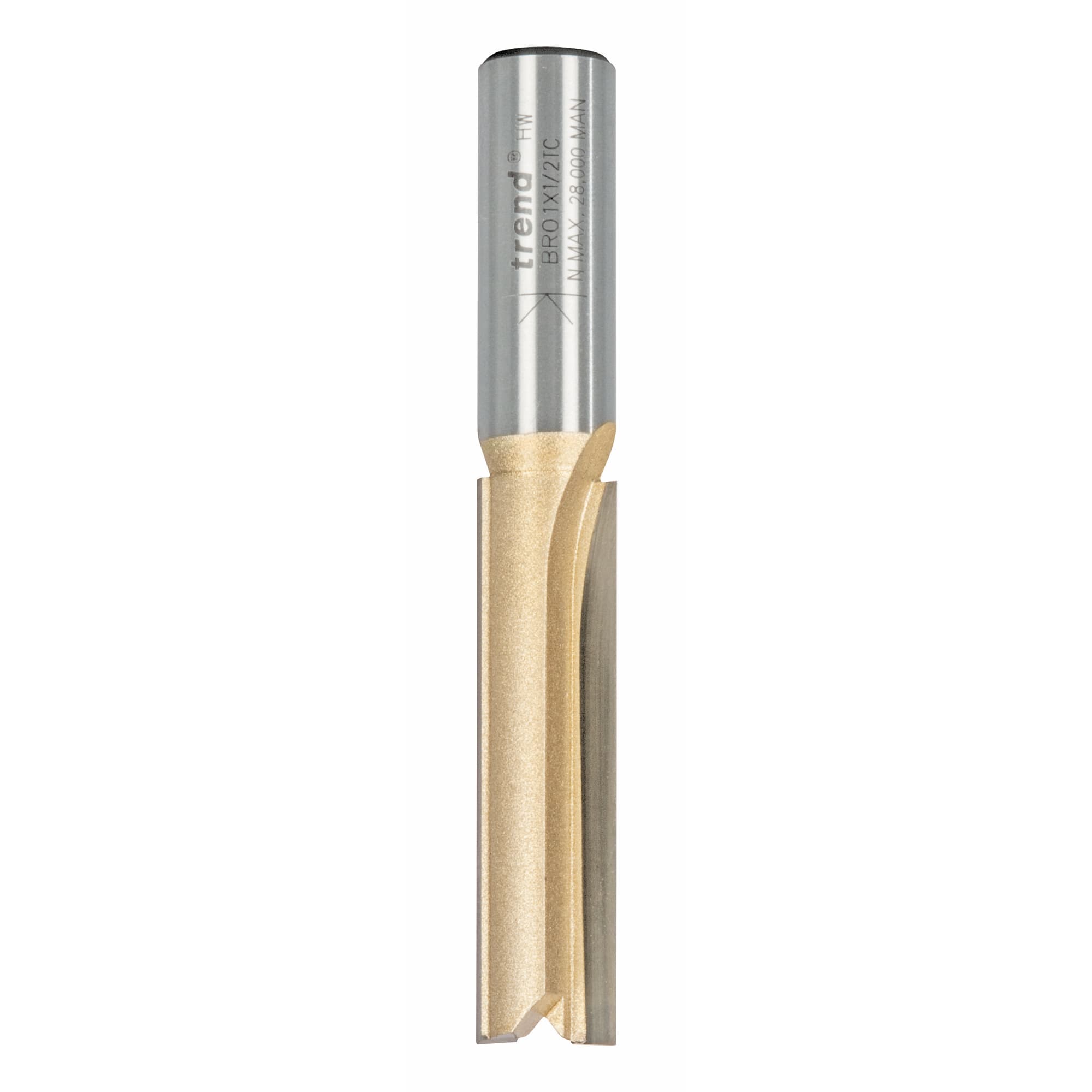 TREND MACHINERY & CUTTING TOOLS LTD Trend Router Cutter Two Flute Straight