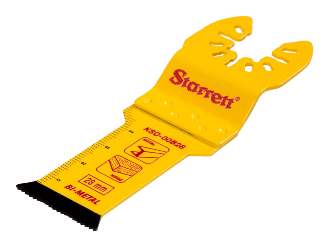 Starrett KSO-00B28 Plunge Bi-metal Oscillating Blade 50 x 28mm x 18 TPI KSO-00B28