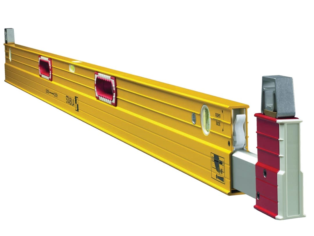 Stabila 106T-183 Extendable Spirit Level 3 Vial 183-315cm 17708
