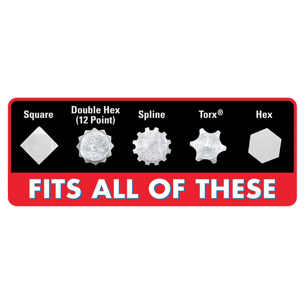 Clarke 1700789 Pro383 Professional 10 Piece Multi-Fit Metric Socket Set