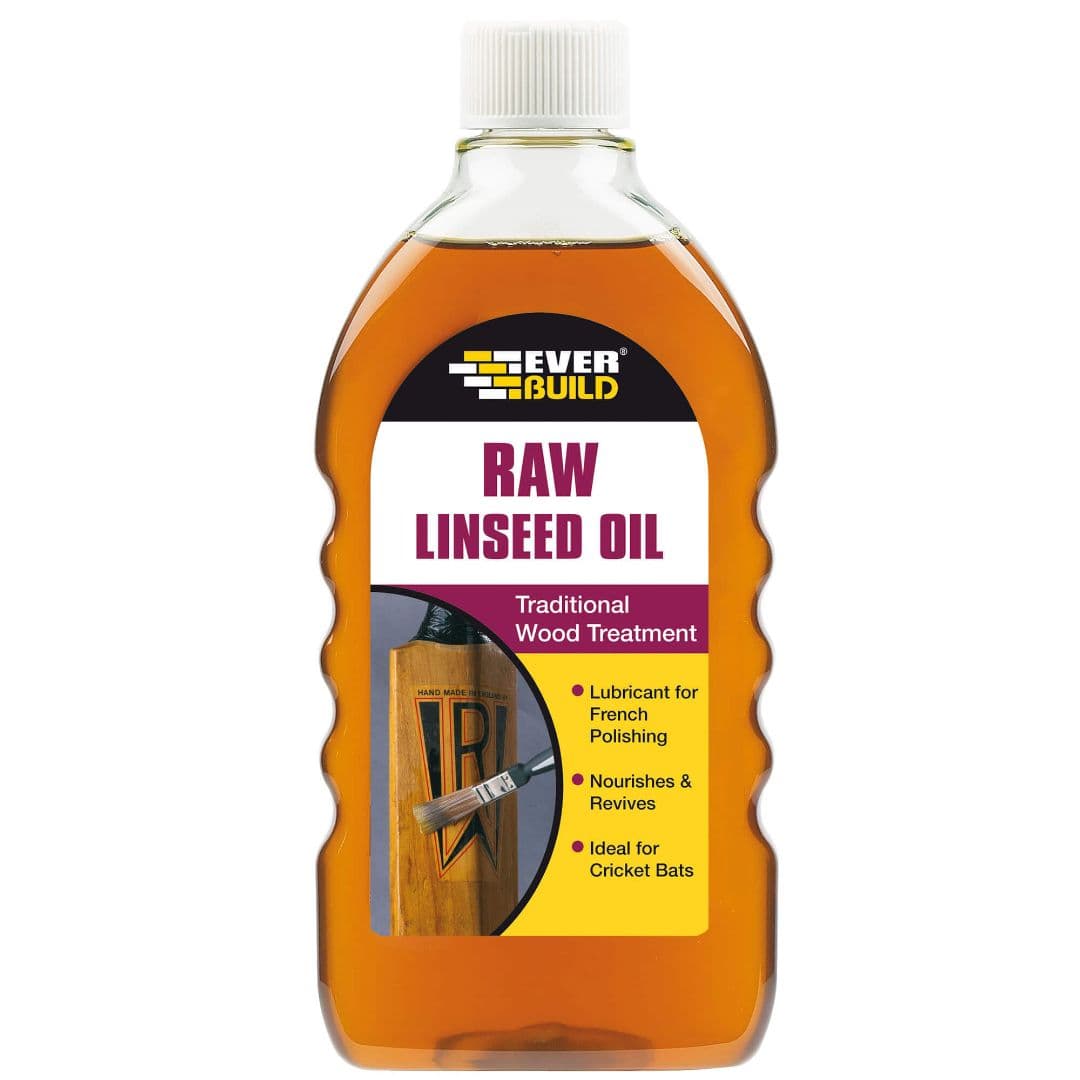 Everbuild Raw Linseed Oil 500Ml
