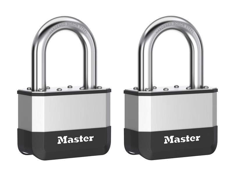 Master Lock PK1EURTLF Elite™ Laminated 45Mm Padlock - 38Mm Shackle (Pack Of 2)