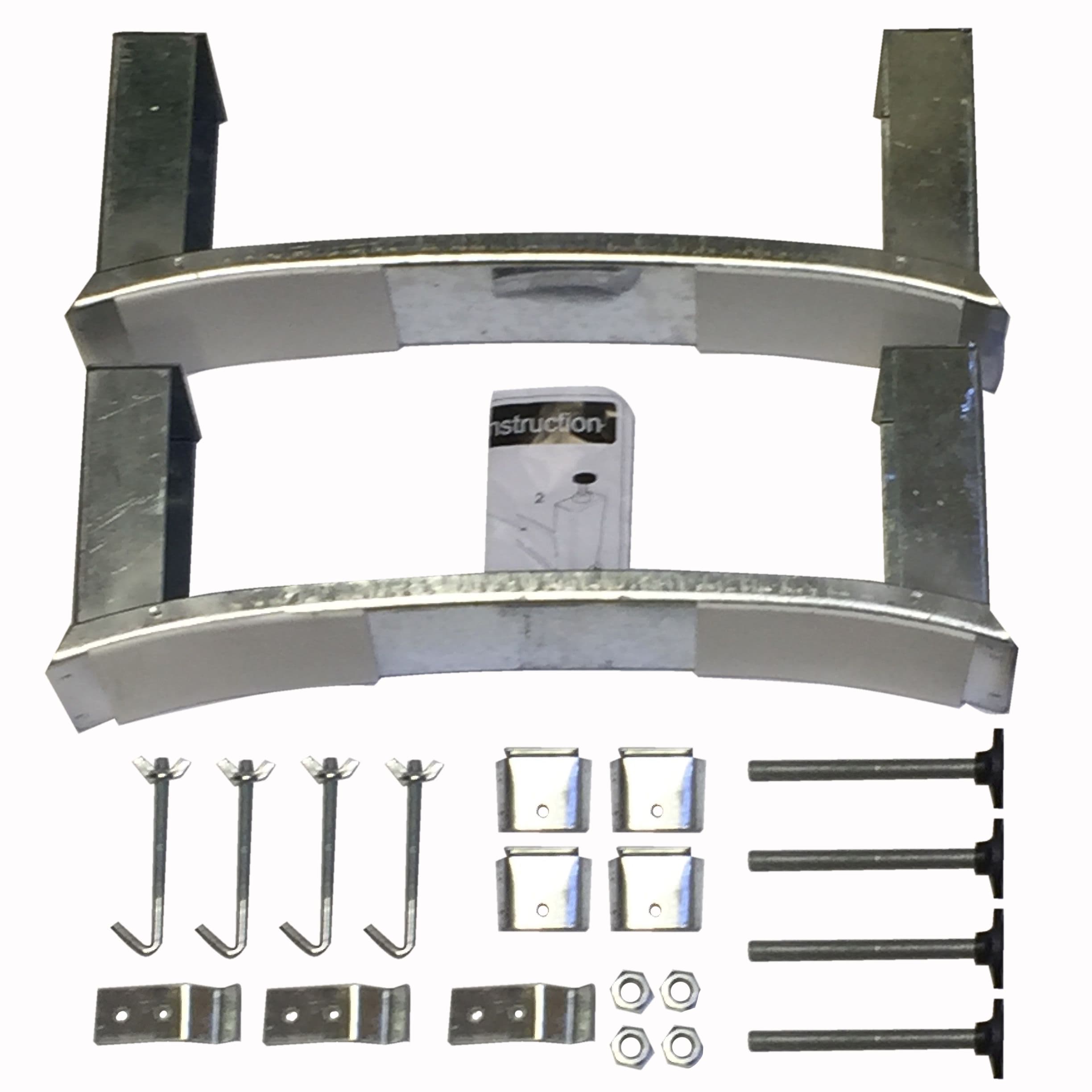 Twyford Steel Bath Legset & Wall Clips BG6041XX