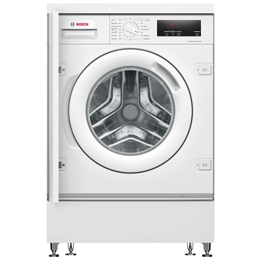 Bosch White Serie 6 Built in Washing Machine with Ecosilence Drive and Allergyplus - WIW28302GB