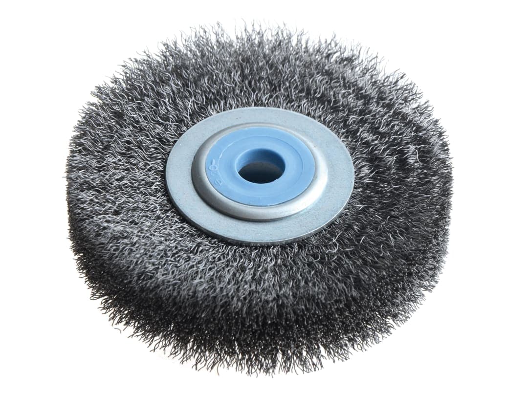Lessmann Wheel Brush D80mm x W18-20 x 10 Bore Steel Wire 0.20 312.142