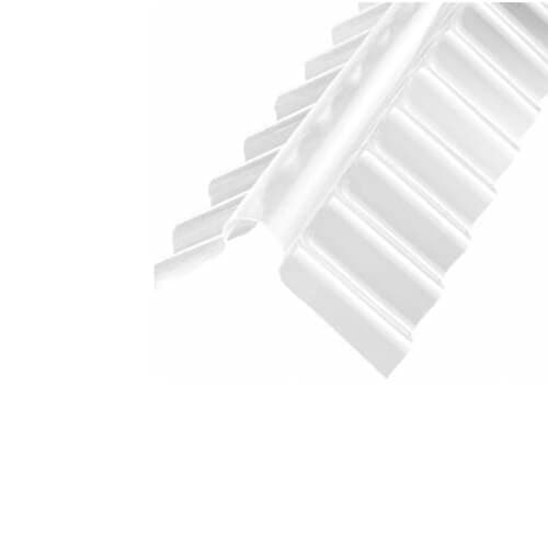 ASB PVC Ridge - 3" Clear
