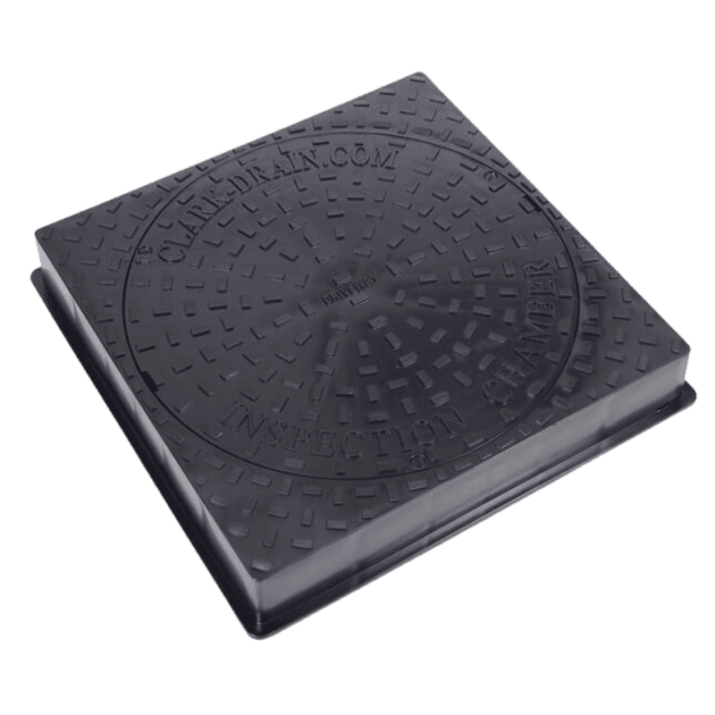 Polypropylene Manhole Cover and Frame Square - 580mm