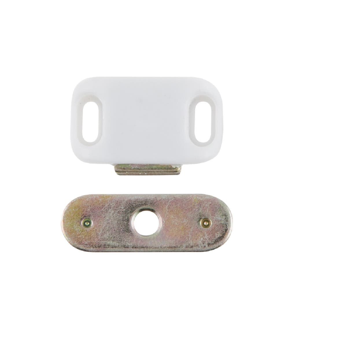 Small Magnetic Catch White 32mm Pack of 10