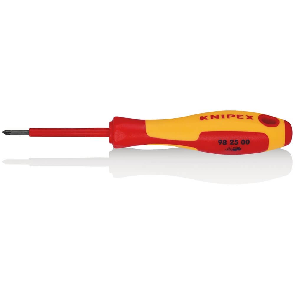 Knipex 98 25 00 Vde Insulated Pozidriv® Screwdriver Pz0 X 60Mm each 1 76807