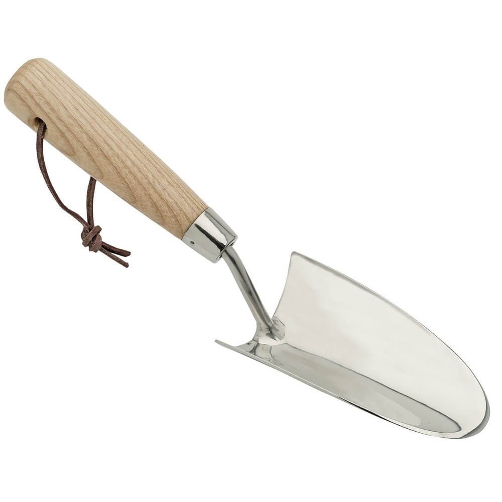 Draper 99023 Heritage Stainless Steel Hand Trowel With Ash Handle each