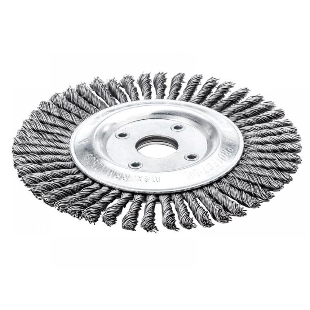 Lessmann 473.201.40 Pipeline Brush 40 Knots 125 X 22.2Mm Bore Steel Wire
