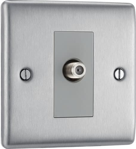 Screwless Flatplate Black Nickel 45A Square Cooker Control Unit With Power Indicator FBN74-01