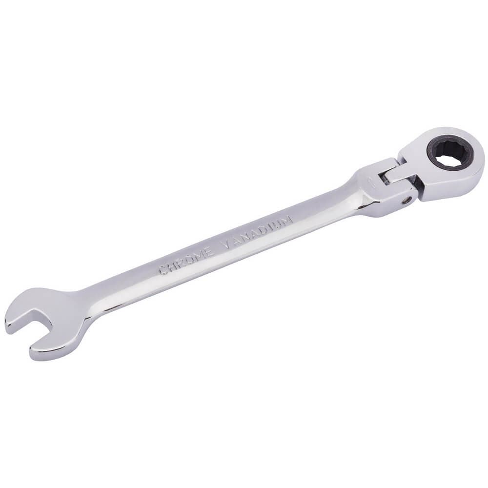 Draper 52009 Hi-Torq® Metric Flexible Head Ratcheting Combination Spanner 8Mm each 1