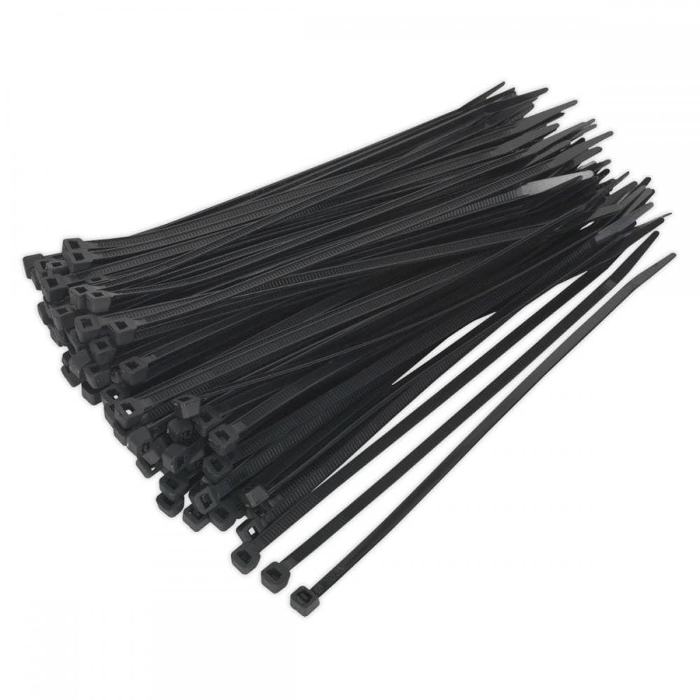 Sealey CT20048P100 Cable Tie 200 X 4.8Mm Black Pack Of 100