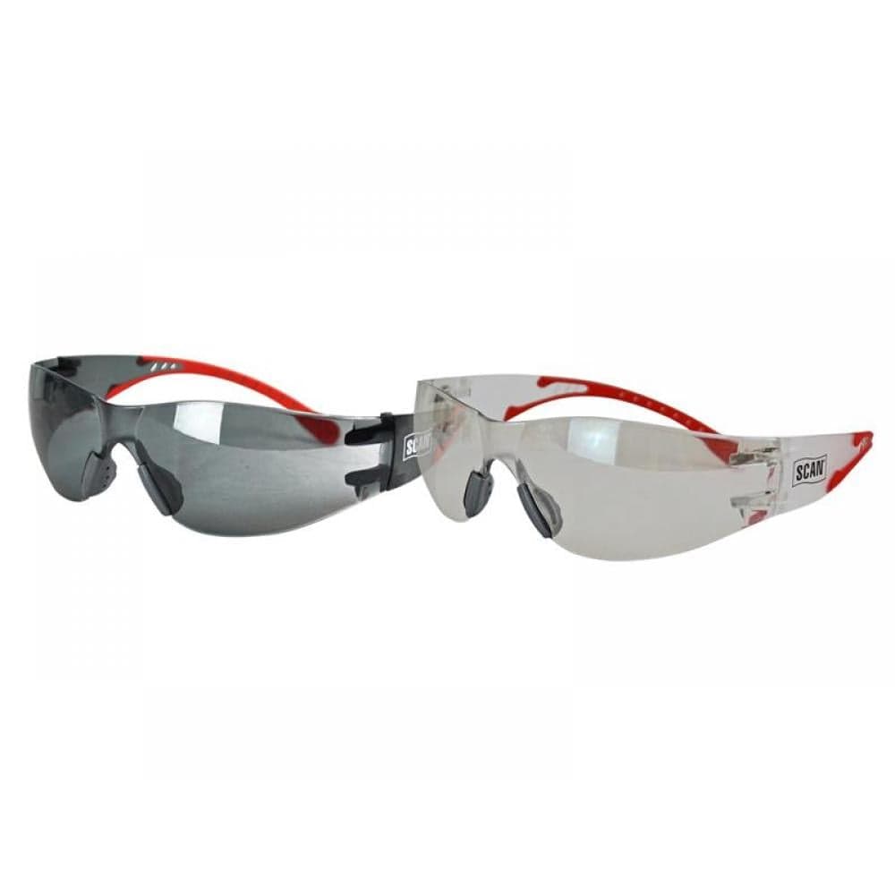 Scan Flexi Spectacles Clear and Smoke (Twin Pack)