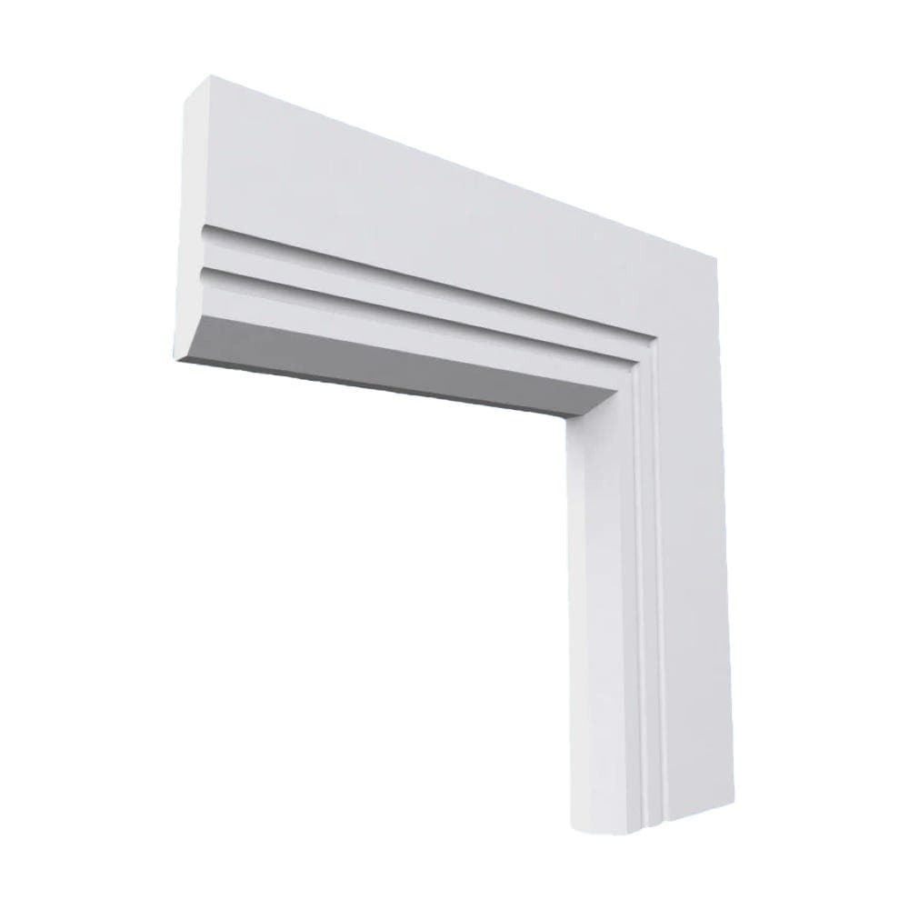 Edge C Grooved 2 MDF Architrave Unprimed 4200mm x 70mm x 18mm