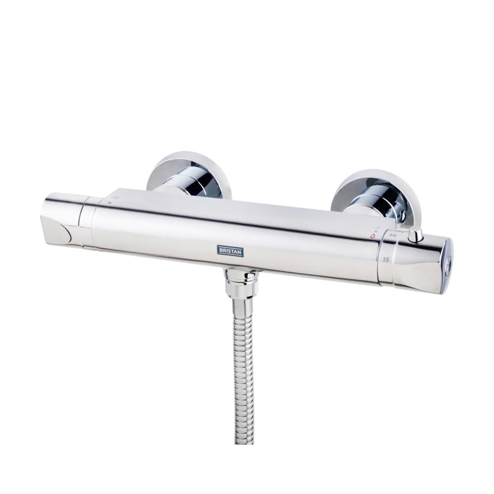 Bristan AR2 SHXVOFF C Artisan Thermostatic Surface Mounted Bar Shower Valve & Fast Fit Connections