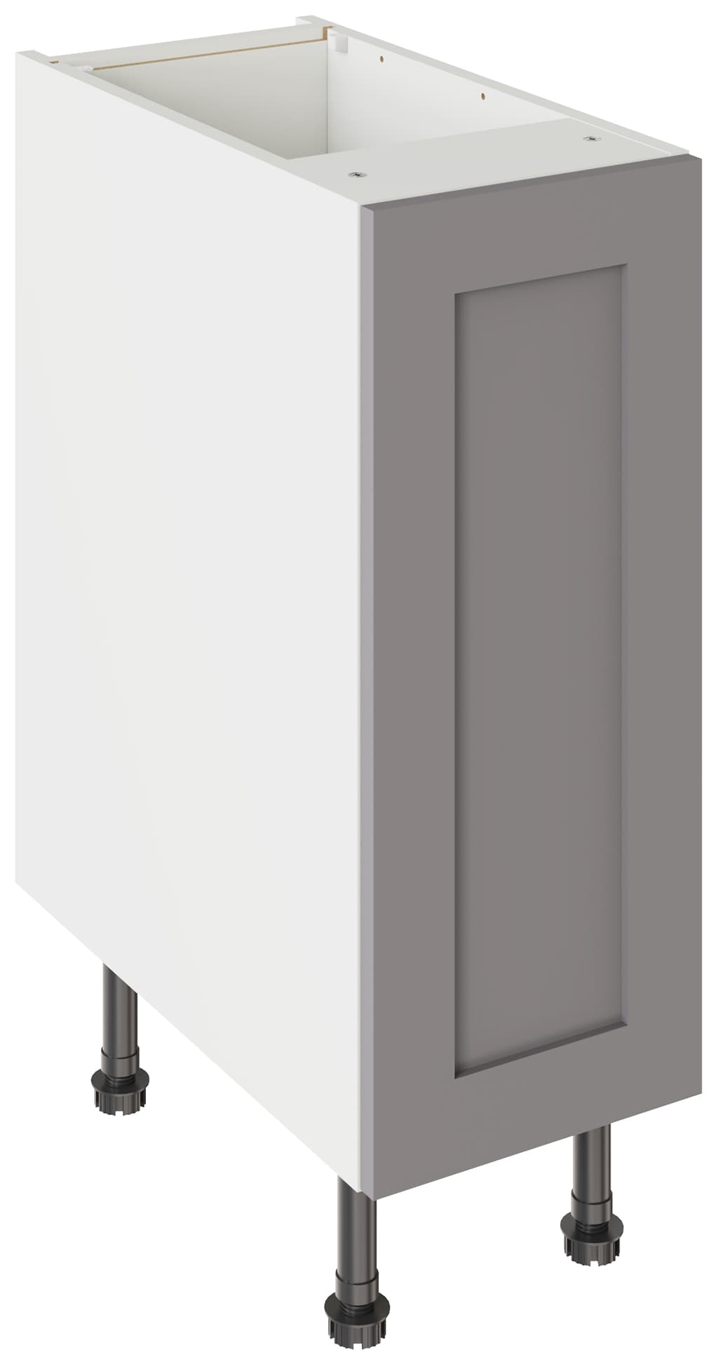 Kitchen Kit Flatpack Base Unit Shaker Ultra Matt Dust Grey 300mm - FKKH0801