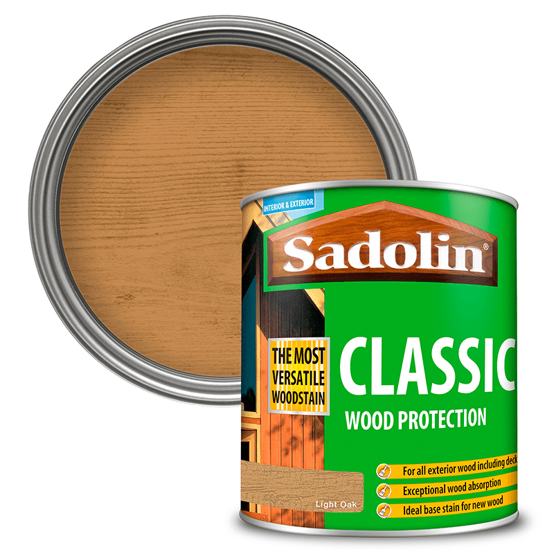 Sadolin Classic Wood Protection 1L Light Oak