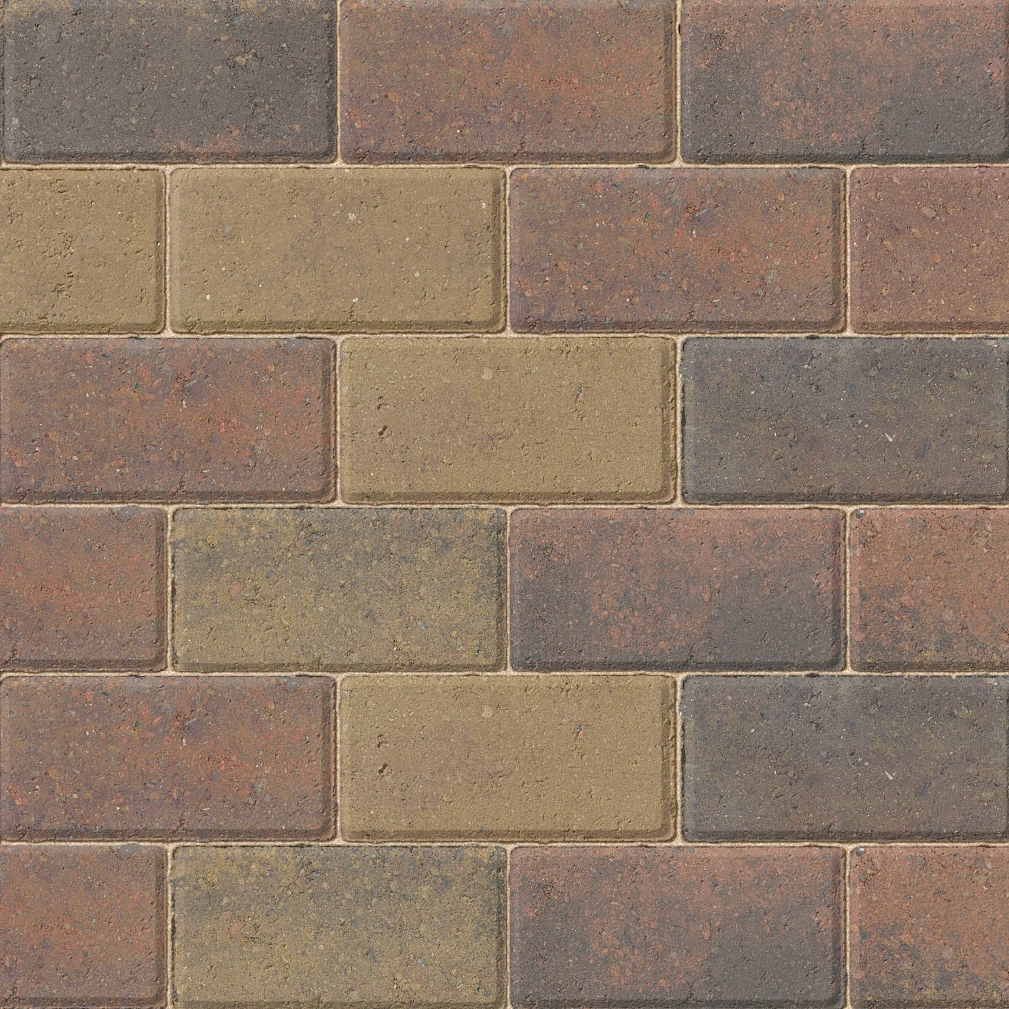 Marshalls Sunrise Standard Concrete Block Paving - Pack of 488, 200x100x50mm