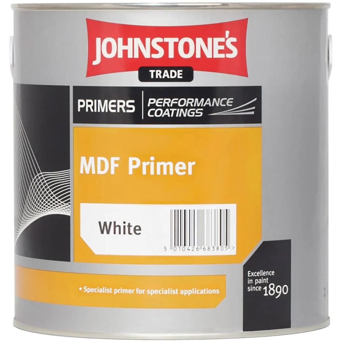 Johnstones Mdf Primer White 2.5L