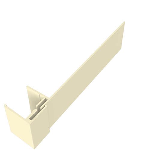 Weatherboard Cladding Reveal Liner Trim - 3mtr Pale Gold