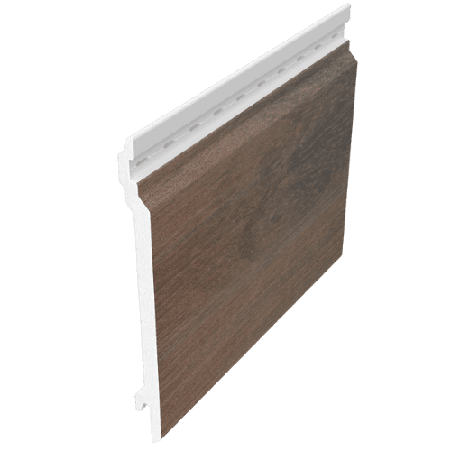 Naturale Wood Effect Cladding With V-Groove - 150mm x 5mtr Aged Padauk - Pack of 4