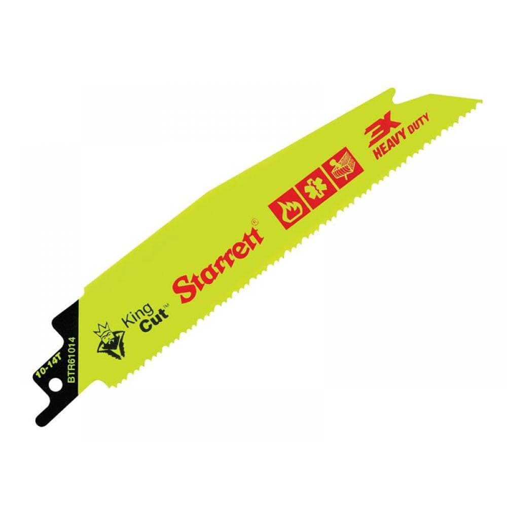 Starrett BTR61014-5 Btr61014-5 Bi-Metal King Cut™ Demolition Blade 152Mm 10-14 Tpi (Pack 5)