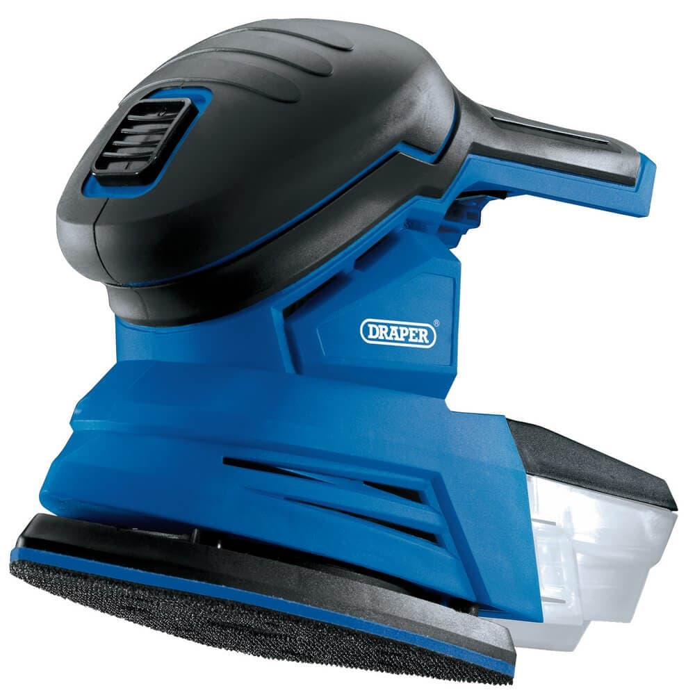Draper 55657 D20 20V Tri-Base Detail Sander (Sold Bare) each