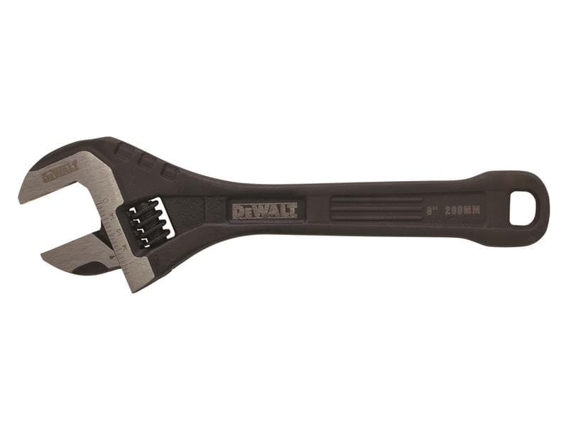 Dewalt Hand Tools DWHT80267-0 All Steel Adjustable Wrench 8In