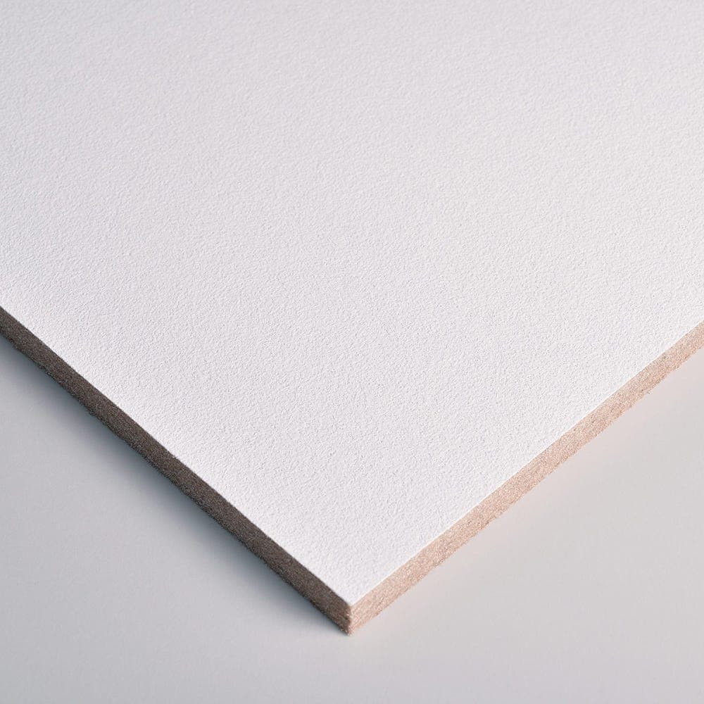 Zentia Armstrong Oplia hA Ceiling Tiles Board Edge 600mm x 600mm - Pack of 16 | 5.76m2 - BP3819M4B